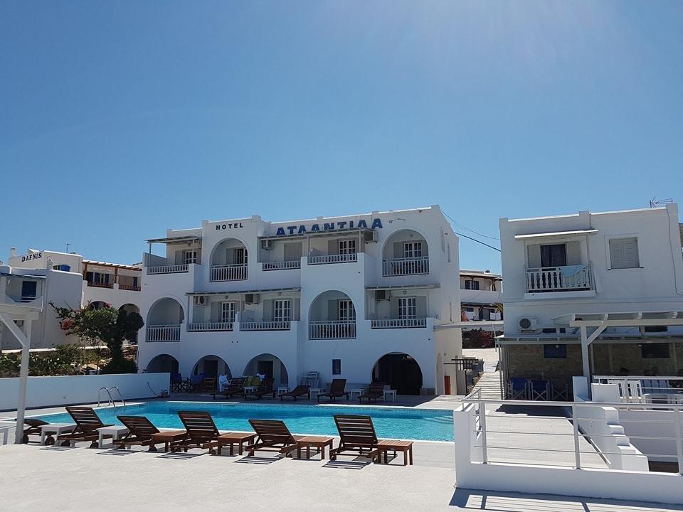 Atlantida Hotel Koufonisia Bagian luar foto
